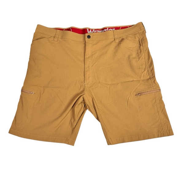 Wrangler Men’s Outdoor Performance Zip Cargo Shorts UPF 50+ Size 46 - Picture 1 of 13